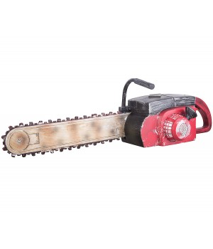 Chainsaw Animated Horror Movie or Halloween Decoration