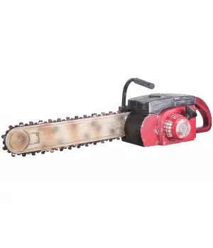 Chainsaw Animated Horror Movie or Halloween Decoration