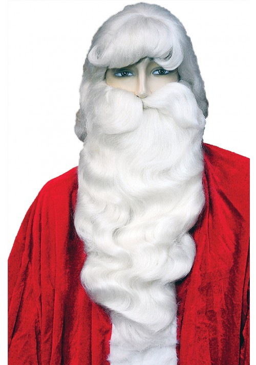 Santa Premium Yak Hair Beard and Wig Set