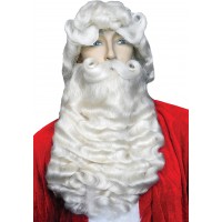 Santa Deluxe Beard and Wig Set