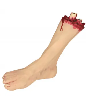 Severed Foot Halloween Prop