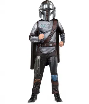 Mandalorian Light-Up Child Costume - Large