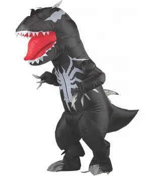 Venomosaurus Spiderman Adult Inflatable Costume