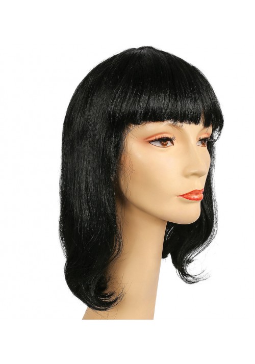 1940s Page Style Wig - Black