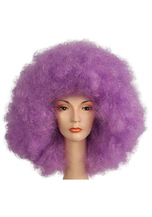 Afro Jumbo Wig - Light Purple