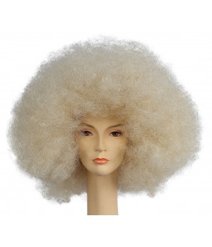 Afro Jumbo Wig - Platinum Blonde
