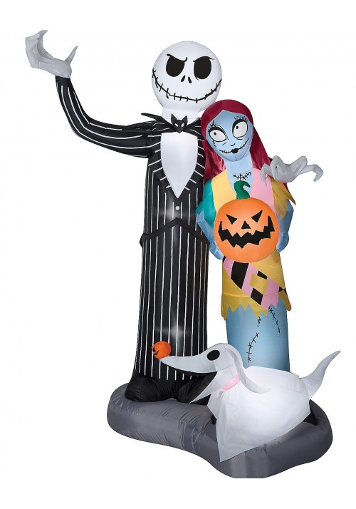Nightmare Before Christmas Blow Up Yard Decoration