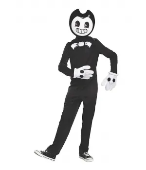 Bendy Boy's Classic Costume - Large