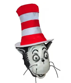 Cat in the Hat Adult Mask and Hat