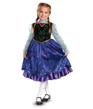 Anna Frozen Disney Princess Girls Small Costume