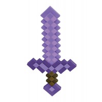 Minecraft Video Game Enchanted Purple Kids Sword