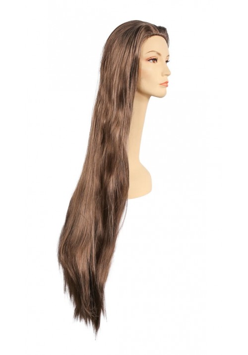 Long Straight Wig - Light Golden Brown