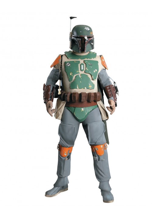 Boba Fett Mens Supreme Star Wars Costume - XLarge