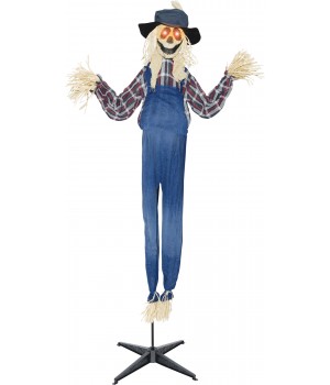 Scarecrow Animated Standing Halloween Decoration