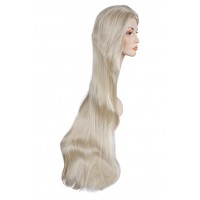 Long Straight Wig - Platinum Blonde