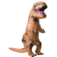 T-Rex Inflatable Dinosaur Adult Costume with Sound
