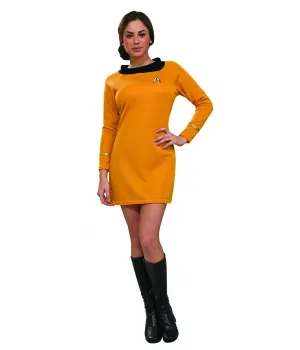 Star Trek Classic Womens Command Uniform Dress - Small