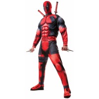 Deadpool Adult Muscle Costume - XLarge