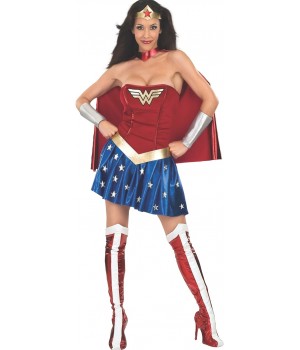 Wonder Woman Comic Book Superhero Costume - Small