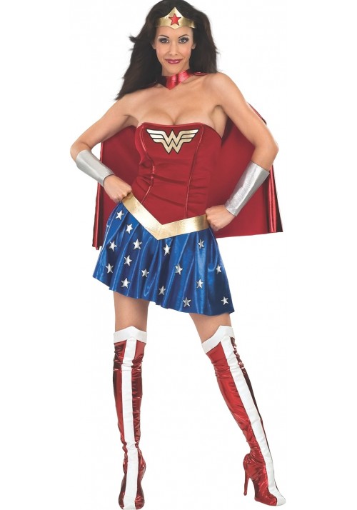 Wonder Woman Comic Book Superhero Costume - Medium