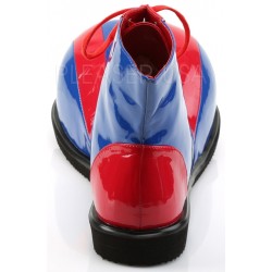 Red and Blue Adult Clown Shoes