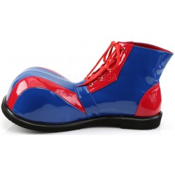 Red and Blue Adult Clown Shoes