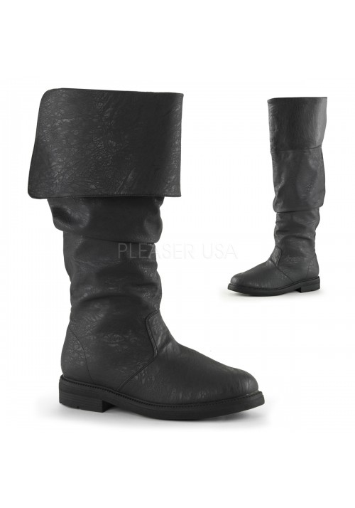 Robin Hood Renaissance Black Boots