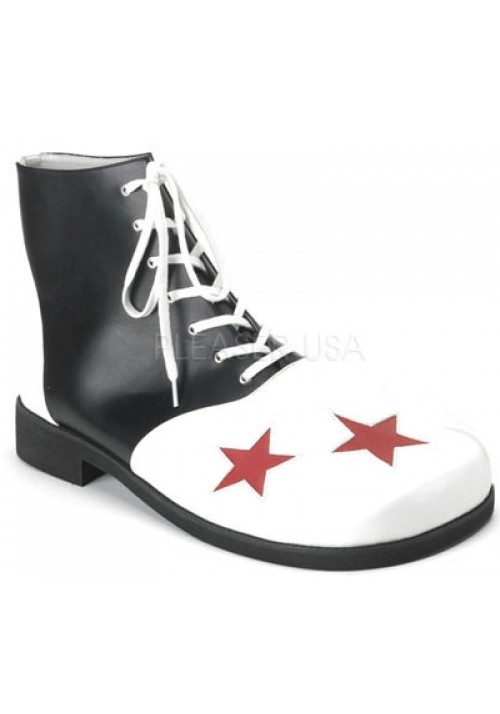Black and White Clown Shoes
