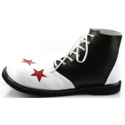 Black and White Clown Shoes
