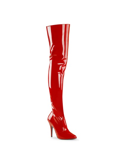 Seduce Red Thigh High Sexy Boots | Pretty Woman Boots