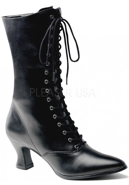 Black Victorian Ankle Boots